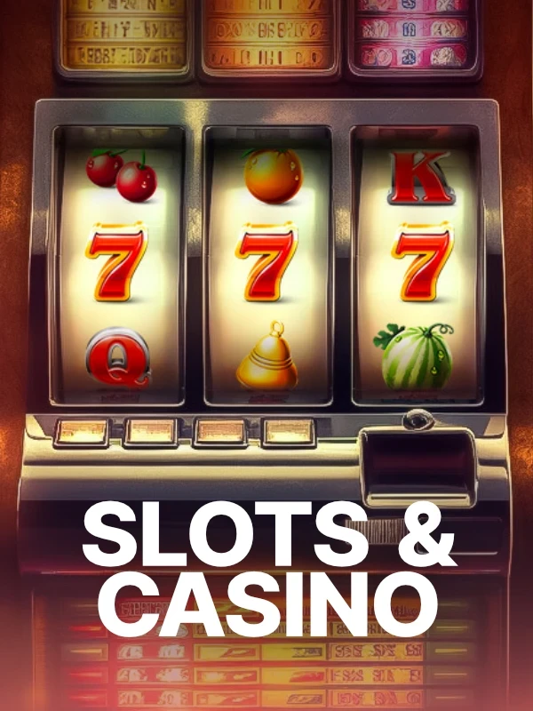 Visual de slot moderno con detalles en turquesa y morado oscuro.